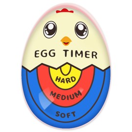 Lasubst Egg Timer for Boiling Eggs that Changes Color When Done, Tricolor