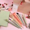 Juego De Brochas De Maquillaje Docolor Con Bolsa, 17 Piezas