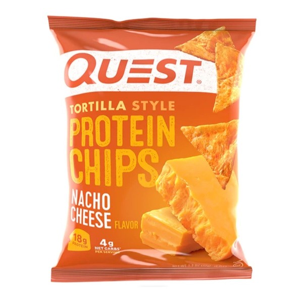 Quest Tortilla Style Protein Chips - Nacho Cheese 32g