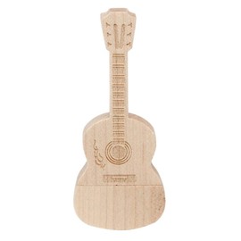 Guitar Wood 32GB USB Musical Instrument Flash Pen Drive Memory Thumb Stick Data Storage Bamboo