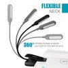 VAVOFO Rechargeable Clip-On Reading Light with 9 Brightness Levels