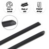 Matte Black Front Center Grille Inserts Cover Trim Replace for