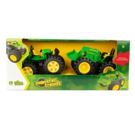 John Deere Monster Treads Set LIGHTS & SOUNDS TRACTOR NEW