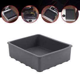 Heutamo Gear Shift Storage Box Compatible with Land Rover Range Rover Vogue L460 2024 2025 Center Console Gear Shift Panel Silicone Storage Box Organizer Tray 1PCS