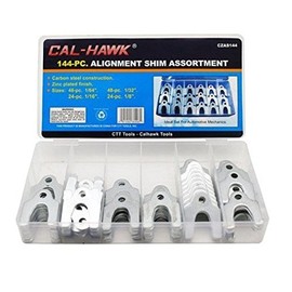 144 Pc Alignment Shim Assortment Suspension 1/64" 1/32" 1/16" 1/8" - Camber Toe
