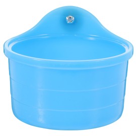 COLLBATH Parrot Plastic Bath Box Reusable Bird Bathtub for Small Pet Birds Bathing Accessory for Parakeets and Budgies Color Plastic Basin