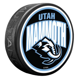 Utah Mammoth | Wordmark Puck