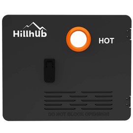 Hillhub 15 x 18 Inches RV Water Heater Black Door (ONLY DOOR). Electrolytic Plate, Electrostatic Powder Coating Technique, Tankless RV Water Heaters Door kit of Hillhub