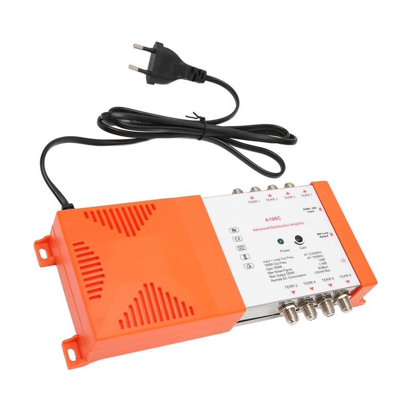 Distribution Amplifiers A108C LTE Filter Professional 8 Channel Distribution Amplifier