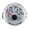 Water Temperature Gauge, 52mm/2in Marine Engine Water Temperature Gauge 40