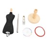 Female Dress Form Mini Desktop Sewing Mannequin Body with Stand