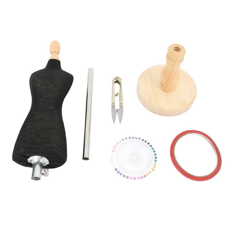 Female Dress Form Mini Desktop Sewing Mannequin Body with Stand