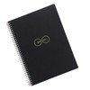 Notebook B5 Black Round Sign Circle Line Design Portable PP