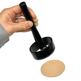 Belgium Diecraft Steel Mallet Die (2" x 2.75", Oval Buckle Insert)