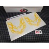 Firebird Decals (2pk) Retro Pillar Window Accent Stickers Fits Pontiac