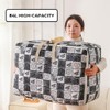 Storage Bags With Zips Moving Bags 84L Large Wardrobe Storage