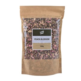 Lowhill Valley Peach Blossom - Prunus Persica Whole Dried Buds – Herbal Infusion - Edible Flowers – No Additives or Preservatives – 100% Naturally Grown – 150g