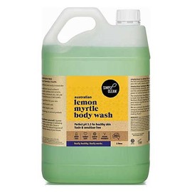 Simply Clean Body Wash Lemon Myrtle 5 Litres
