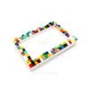 Creative colorful DIY Building Block 6‘’ Single Photo Frame -