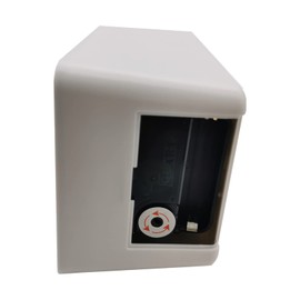 HCHMAO Auto Flip Clock Bedroom Decor Aesthetic Flip Clock Modern Simple Retro Vintage Clock Desk Table File Down Page Clock (White)