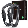 Brotree Carabiner, Locking Carabiner, 266.5 lbs (1200 kg), For Hammocks