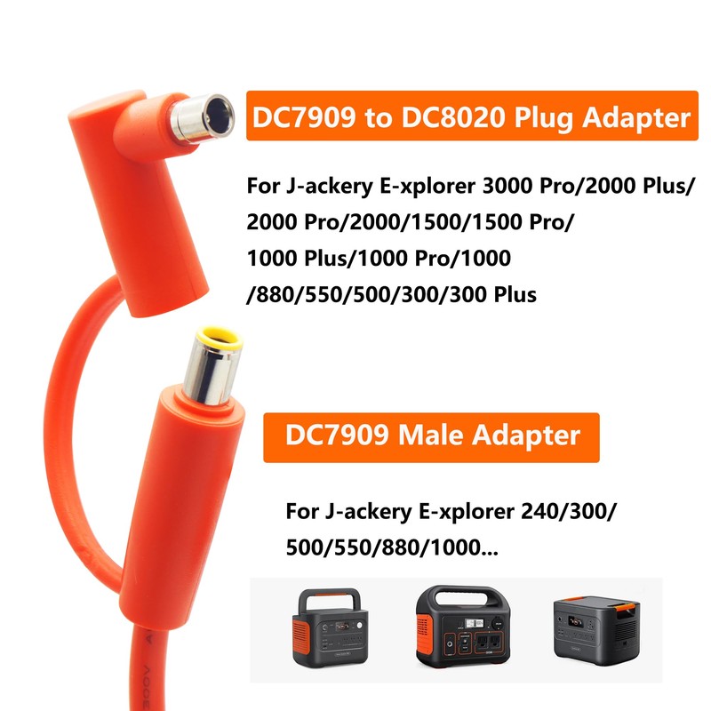 LANMINGLEL 14AWG DC 8mm Extension Cable, DC7909 Solar Panel Power