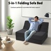Youtanic 5 in 1 Folding Sofa Bed, Twin Size Convertible