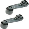 Interior Window Crank Handle, Textured Gray Grey, for Various Toyota