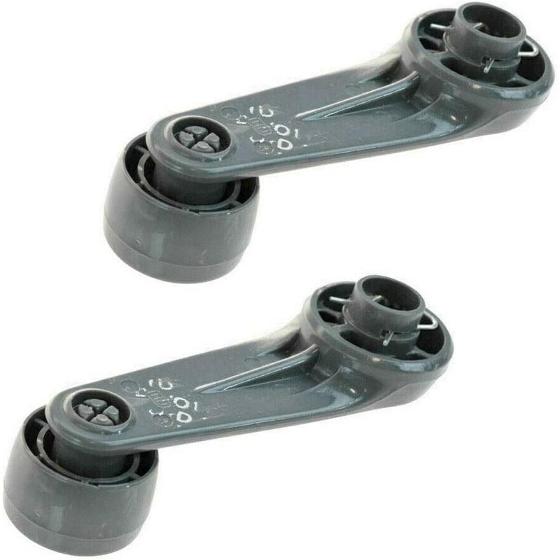 Interior Window Crank Handle, Textured Gray Grey, for Various Toyota