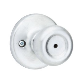 Kwikset 93001-361 Tylo 300T26Dalrcsbx Signature Tulip Door Knob Lock, Satin Chrome