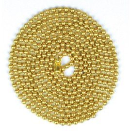 Jandorf Orrco Chain Bead W/Con No 6 5ft BRS