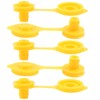Moicstiy 5 Pcs Gas Can Vent Cap, Universal Fuel Can