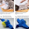 Ataica Flapping Chirping Bird Cat Toy(Non-Flying), USB Charging,Touch Activated Plush