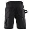 Blaklader Men's Ripstop Durable Breathable Stretch Work Shorts, Black, 38