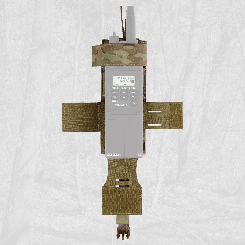 Tactial Radio Holster Holder Case, Laser Cut Multi Platform Radio