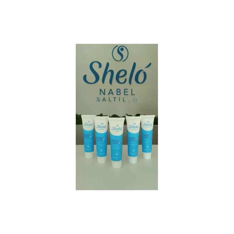 2 Baba De Caracol Sheló Nabel Crema Facial De Bolsillo
