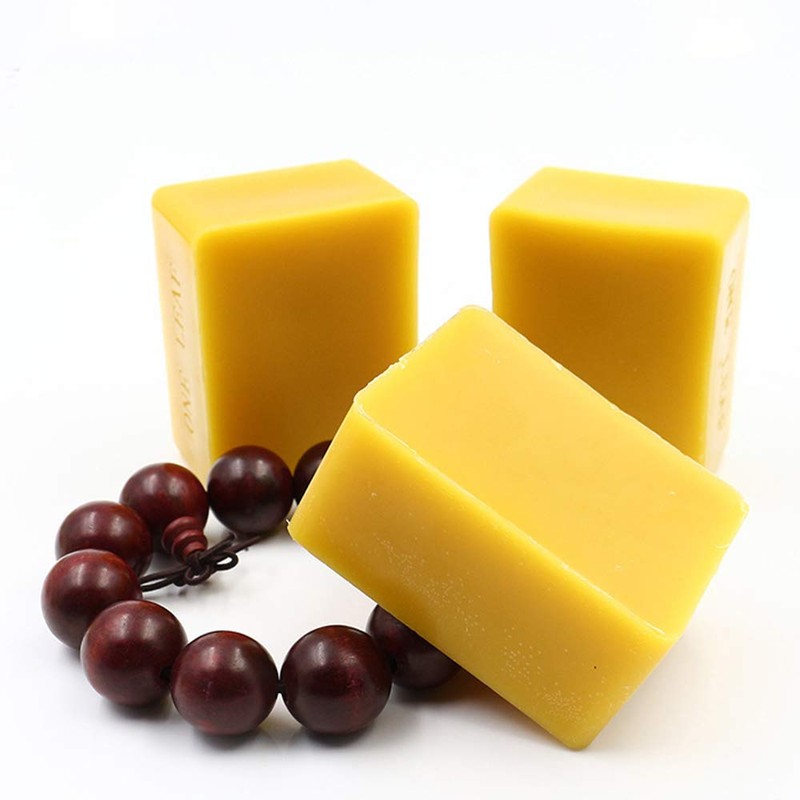 TooGet Pure Yellow Beeswax Blocks - 100% Natural Beeswax Bars,