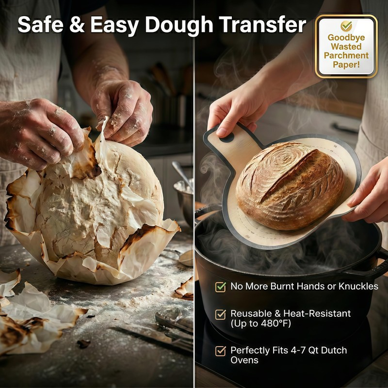 XJlSGXUSG Sourdough Baking Kit, Dutch Oven Bread Tools