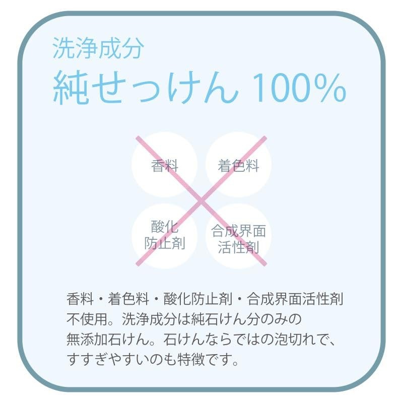 Shabondama Pure Soap, Face Wash, Foaming Type, Main Unit, 6.8