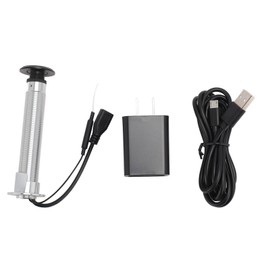 Door Eye Hole Camera 2 Way Talk Motion Detection 5G Dual Band WiFi APP Control 2MP 1.6mm Lens Door Peephole Camera 100‑240V US Plug