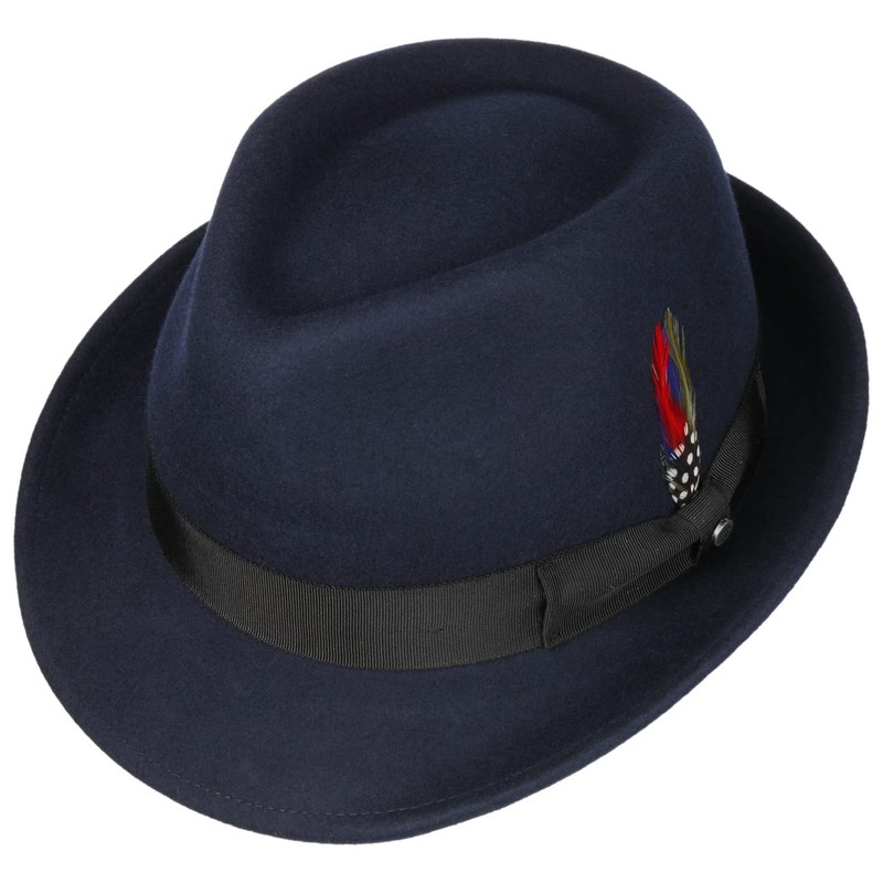 Stetson Elkader Trilby Felt Hat fedora men´s (XXL (62-63 cm)