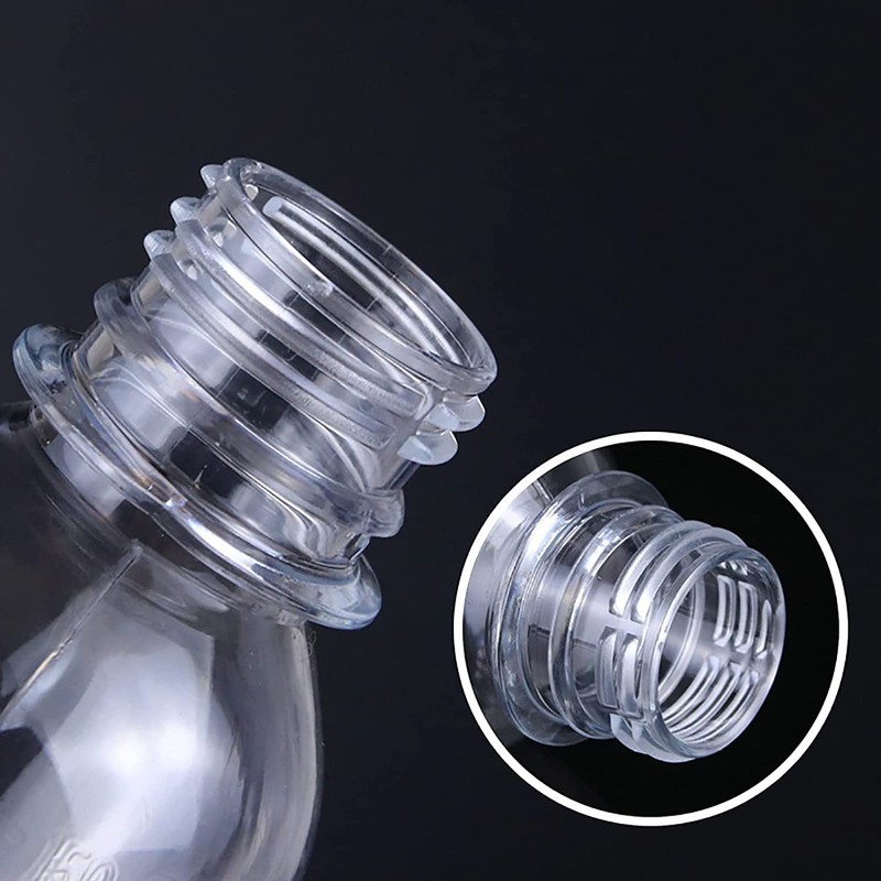 WUWEOT 40 Pack 100ml Clear Plastic Travel Bottles, Empty Refillable