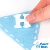 Baker Ross feltro lettere, colori assortiti, 23 mm