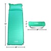 OSAGE RIVER Self Inflating Sleeping Pad with Built-in Pillow, Compact