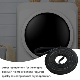 Compatible with Costway 5PH1920 Dryer Belt – 75-Inch 5/16″ Rubber 4-Groove 5-Rib Drum Drive Belt, Fits Multiple Electric Tumble Dryer Replacement Parts