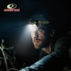 Mossy Oak 600 Lumens Rechargeable Headlamp, Lightweight LED Headlight with