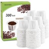 Filtros de papel de café K cup con tapa desechables