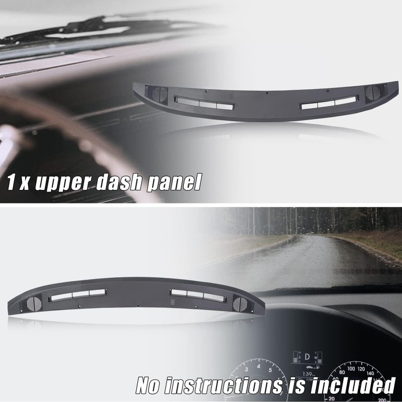 7BLACKSMITHS Upper Dash Panel Compatible with 1978-1987 Buick Regal &
