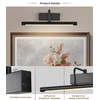 Joosenhouse Wireless Picture Light Battery Operate Library Light 15Inch 5000mAh