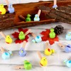 DMZK Pack of 15 Wooden Whistles Children, Wooden Bird Whistle
